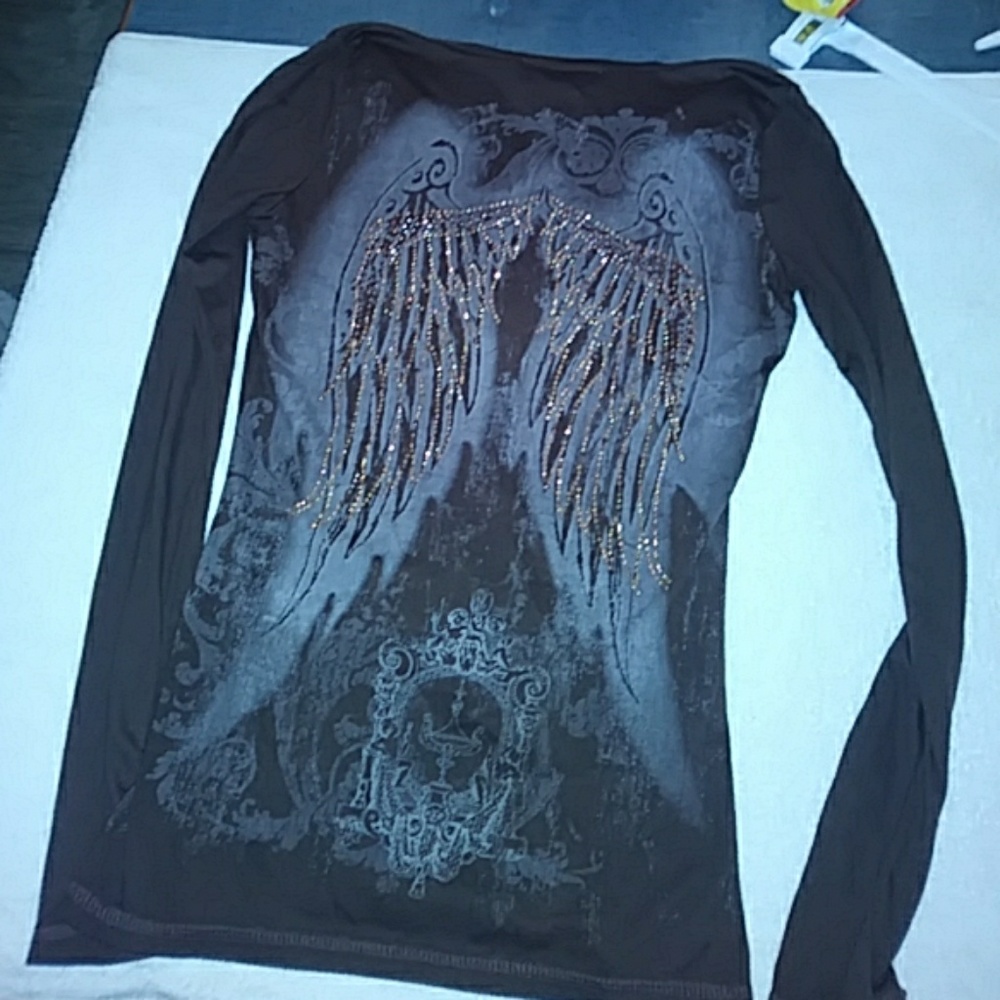 Long sleeve shirt with hood